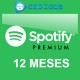 Spotify Premium 12M [Renovación]