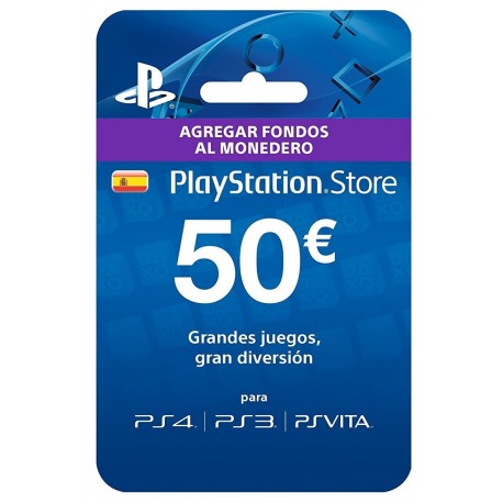 PSN CARD 50 Euros [España]