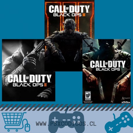 CALL OF DUTY PACK: BLACK OPS III + II + I PS3