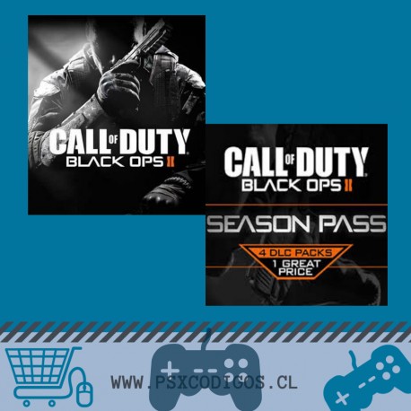 CALL OF DUTY PACK: BLACK OPS II + Seasson Pass PS3