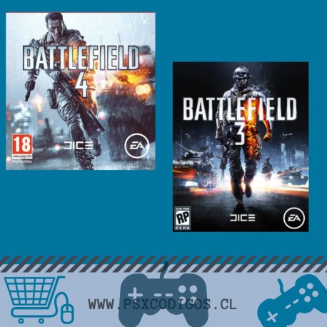 BATTLEFIELD 3 + 4 PACK PS3