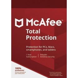 Antivirus McAfee Total Protection [1 AÑO]